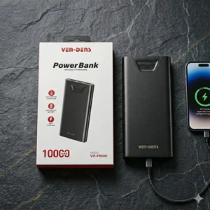Reliable VEN-DENS VD-PB041 10000mAh Power Bank Fast Charging