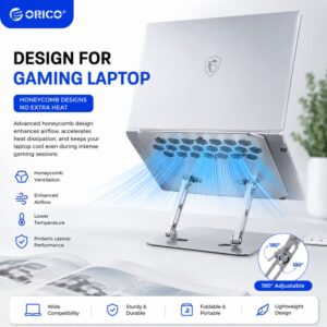 ORICO LST02i Adjustable Foldable Laptop Stand- Perfect Ergonomic Solution