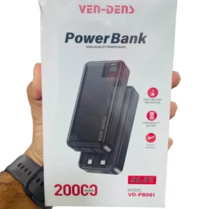 Ultimate VEN-DENS Power Bank 20000mAh Fast Charging Backup