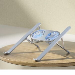 S400 Aluminium Laptop stand with cooling fan