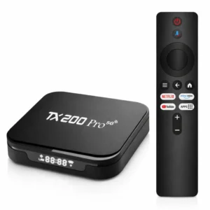 TX200 Pro 24K Ultra HD Android TV Box Delivers Stunning Entertainment