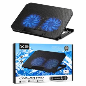 Upgrade Laptop Cooling with X2 Dual Fan Cooling Pad