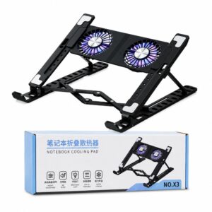 Upgrade Universal RGB Laptop Cooling Stand X3 Big Fan
