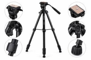 Elevate Videos with YUNTENG VCT-999RM Professional Tripod