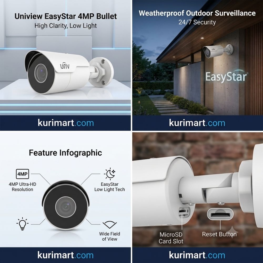 Reveal Crystal Clear Security with Uniview IPC2124LR5-DUPF40M-F - Image 2