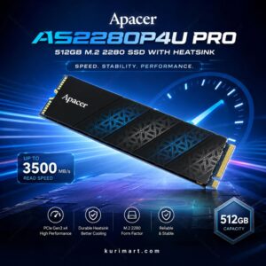Boost Gaming Speed with Apacer AS2280P4U PRO 512GB SSD
