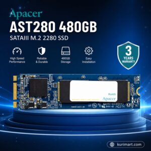 Accelerate Performance with Apacer AST280 480GB SATAIII M.2 2280 SSD