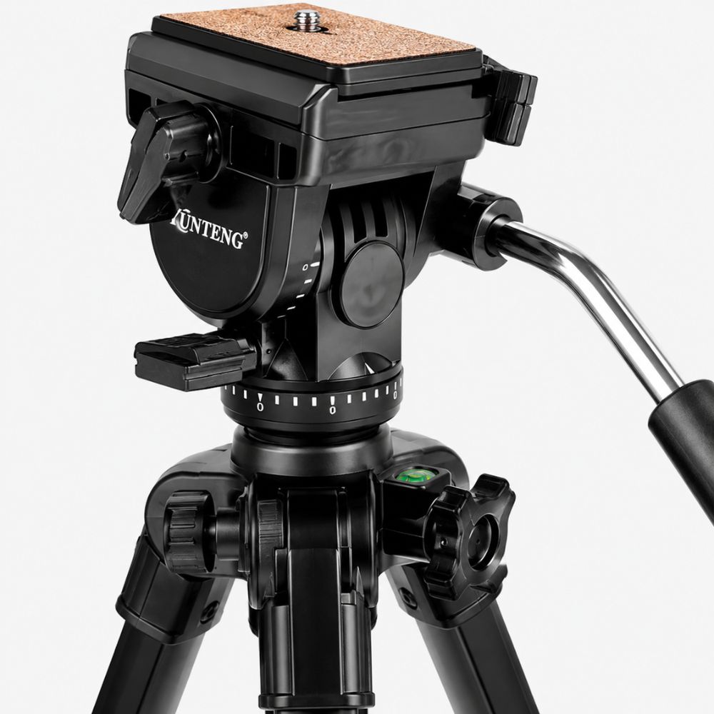Elevate Videos with YUNTENG VCT-999RM Professional Tripod - Image 2