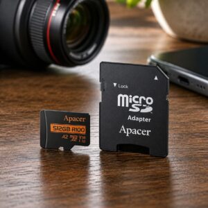 Reliable Performance Boost Apacer R100 512GB Memory Card