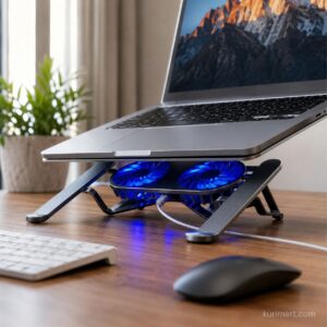 s400 laptop stand with cooling fan