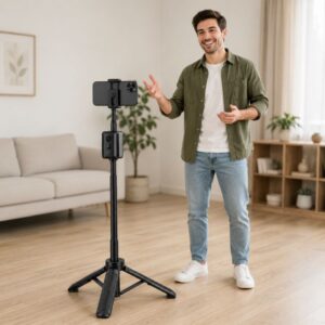Upgrade Videos with YE C17 AI Face Tracking Gimbal Tripod