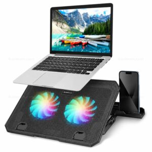 Powerful Fantech NC14 Laptop Cooler with Phone Holder