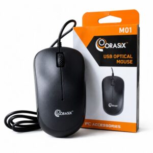 Lag-Free Reliable Orasix M01 Optical Mouse Smooth Control