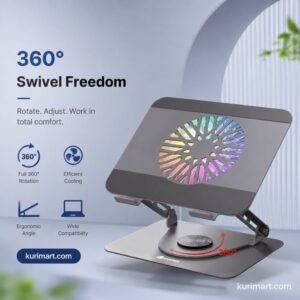 Luxury NC30 RGB Cooling Pad Laptop Stand Boost Performance