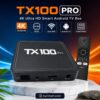 Upgrade Entertainment Fast with TX100 Pro Android 5G Smart TV Box