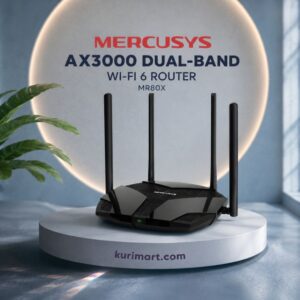 Mercusys MR80X AX3000 WiFi 6 Router Delivers Ultra Fast Gaming