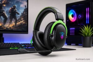 JEDEL GH-838 Tri-Mode RGB Gaming Headset Wireless Bluetooth 5.3 Low Latency Gaming Headphones
