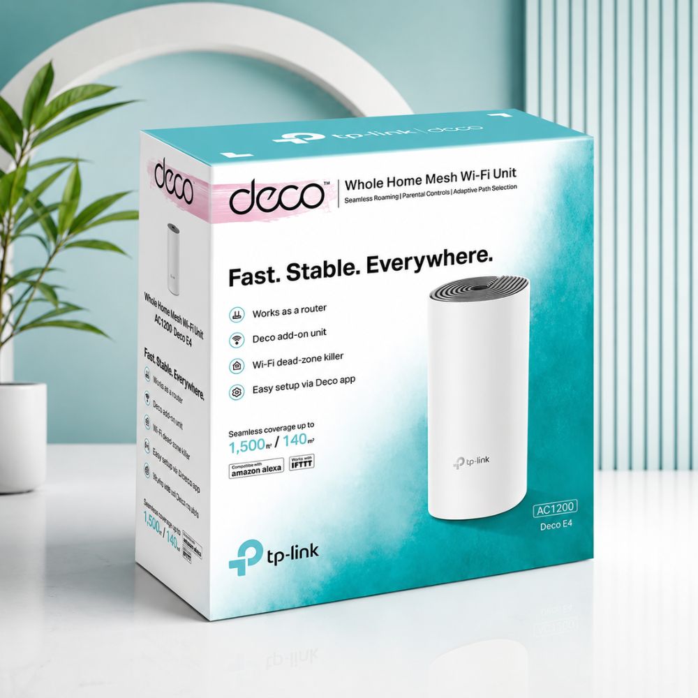 Reliable TP-Link Deco E4 AC1200 Mesh WiFi Router Performance - Image 2