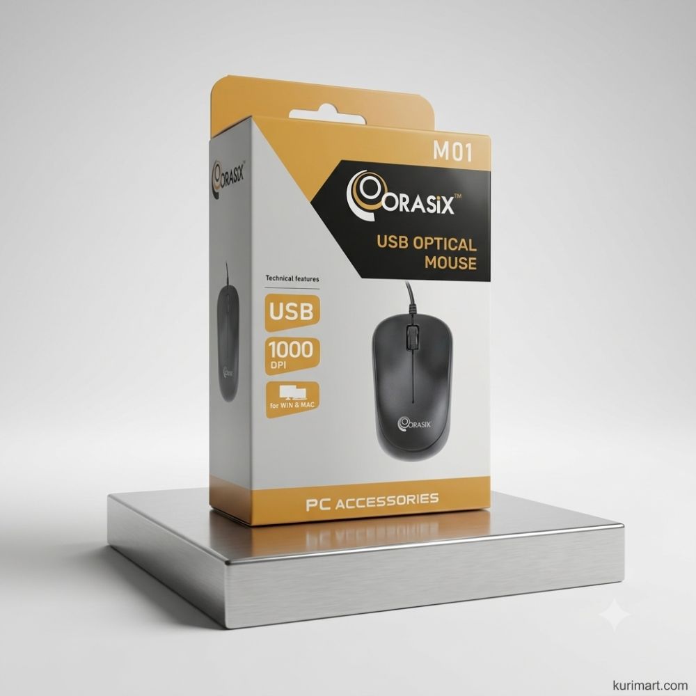 Lag-Free Reliable Orasix M01 Optical Mouse Smooth Control - Image 2
