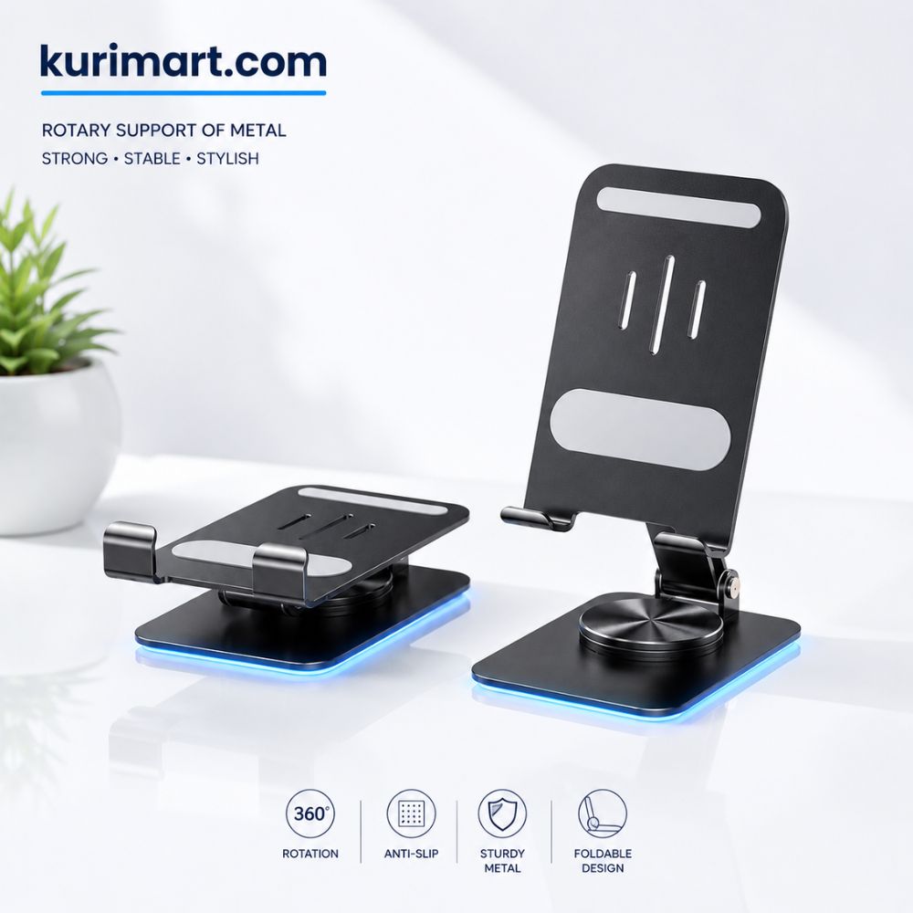 360° Rotatable Strong Magnet Phone Mount Stand Holder Pro - Image 2