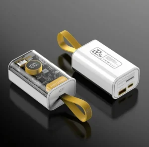 Reliable Kin Vale T1-17 Transparent Power Bank 10000mAh Fast