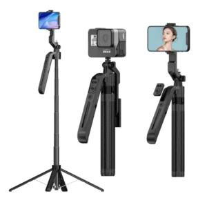 Powerful C12 AI Tracking Selfie Stick Tripod for Perfect Videos