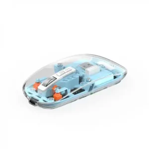WiWU WM105 Crystal Transparent Magnetic Wireless Mouse Boost Productivity Fast