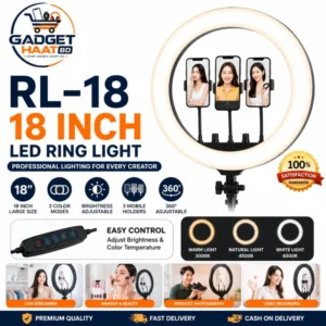 Premium HQ 18N Ring Light Boost Stunning Content Creation
