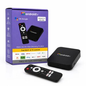 Boost Streaming with Android TV Box 16GB 256GB 4K Smart